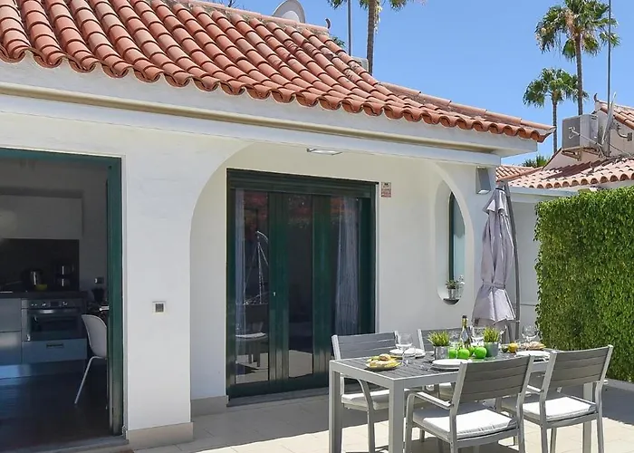 With Terrace In Maspalomas Ds50 By Villagrancanaria プラヤ・デル・イングレス